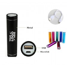 2200 mAh Handy Power Bank Flashlight